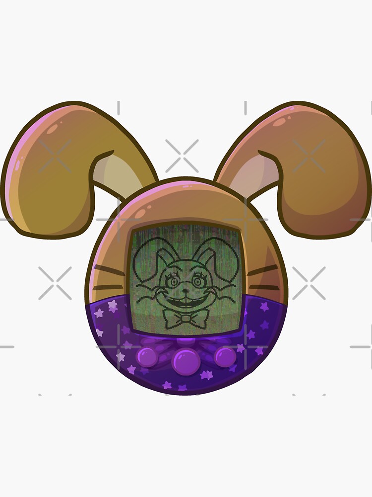 Glitchtrap (FNAF) sticker | Sticker