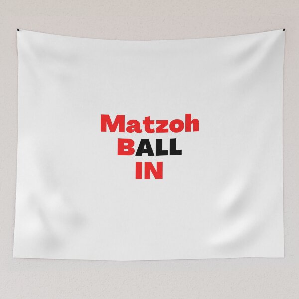 Item preview, Matzoh Ball In red designed and sold by NJGDesigns.