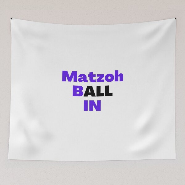 Item preview, Matzoh Ball In purple designed and sold by NJGDesigns.