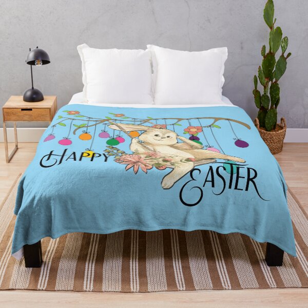 Item preview, Bunny Celebrates Easter Day designed and sold by amrsam.