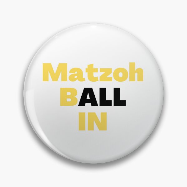 Item preview, Matzoh Ball In gold designed and sold by NJGDesigns.