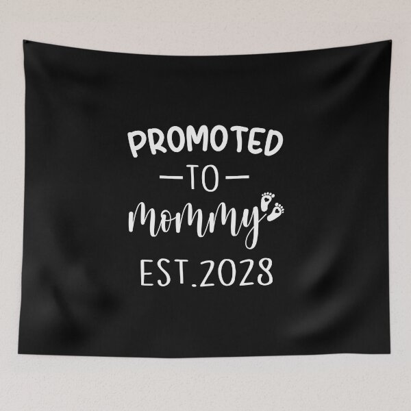 Item preview, gift promoted to mommy est 2028, pregnancy announcement, father's dad, matching Mommy Daddy EST, couples pregnancy announcement  funny sarcastic Rude Offensive saying, designed and sold by joygift369.