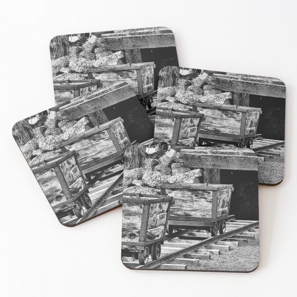 Item preview, Mining Carts, Gold Miner, Vintage Mine, by DAM Creative,  designed and sold by DAM Creative ⭐⭐⭐⭐⭐.