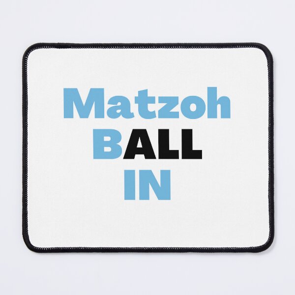 Item preview, Matzoh Ball In light blue designed and sold by NJGDesigns.