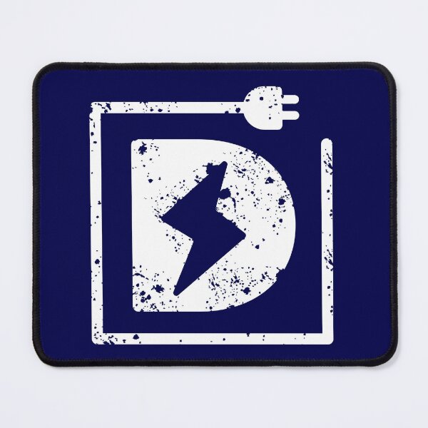 Item preview, Electrical letter D | Electrician or Electrical Engineer name initial D, Electricity art designed and sold by EngineersArt.