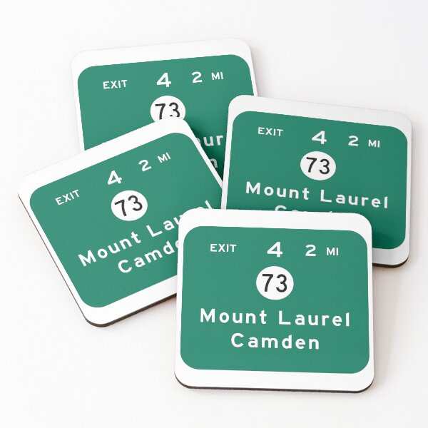 Item preview, New Jersey Turnpike Exit 4 Sign, Mount Laurel designed and sold by PTGraphics.