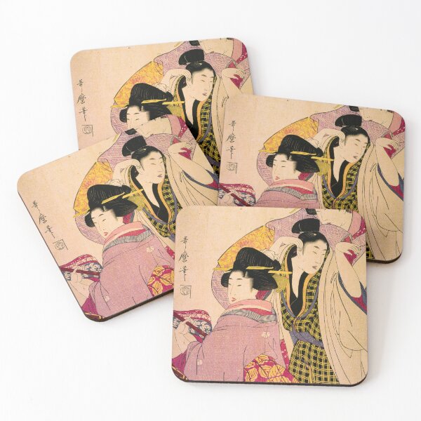 Item preview, Kitagawa Utamaro designed and sold by kimmary0.