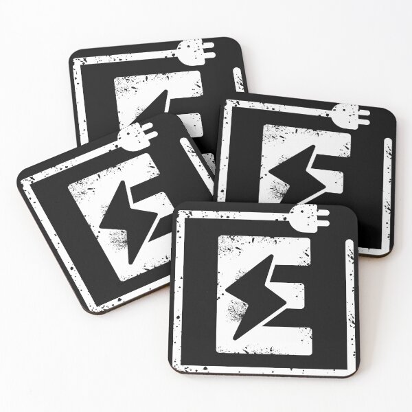 Item preview, Electrical letter E | Electrician or Electrical Engineer name initial E, Electricity art designed and sold by EngineersArt.
