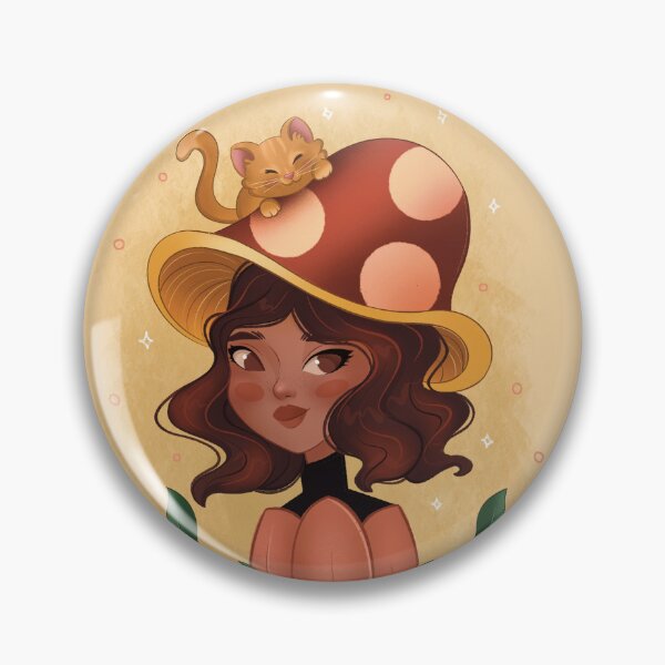 Item preview, Mushroom Witch designed and sold by Kaela Soltoff.