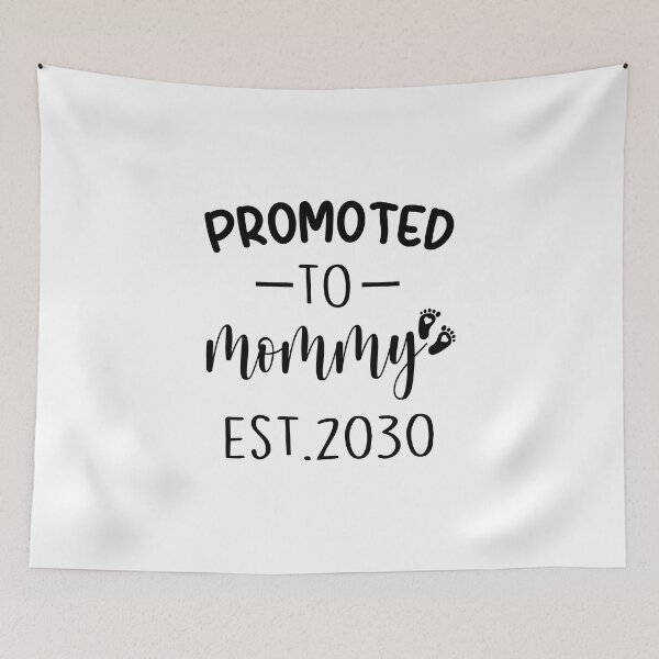Item preview, gift promoted to mommy est 2030, pregnancy announcement, father's dad, matching Mommy Daddy EST, couples pregnancy announcement  funny sarcastic Rude Offensive saying, designed and sold by joygift369.