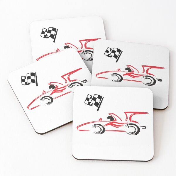 Item preview, Red Race Car designed and sold by CreativNode.
