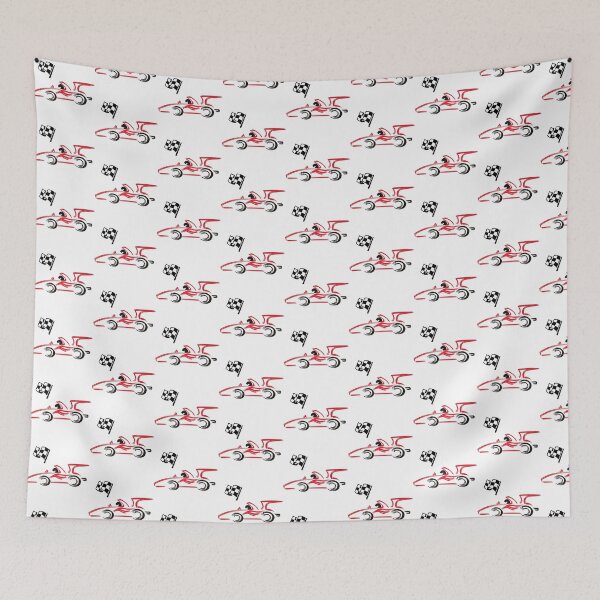 Item preview, Red Race Car designed and sold by CreativNode.