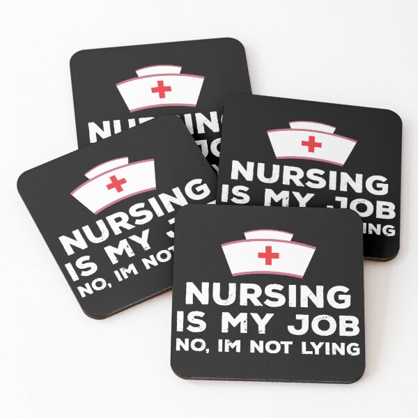 Item preview, Nursing is My Job, Fools Day Funny nurse April Fools lying designed and sold by TheMattDesigns.