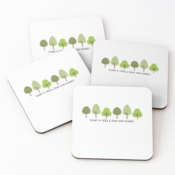 Item preview, Plant A tree And Save Our Planet green nature forest designed and sold by EsraaBaniOdeh.