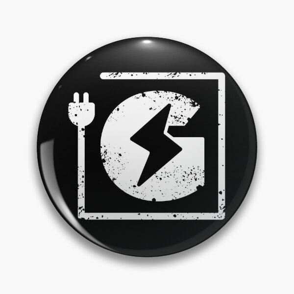 Item preview, Electrical letter G | Electrician or Electrical Engineer name initial G, Electricity art designed and sold by EngineersArt.