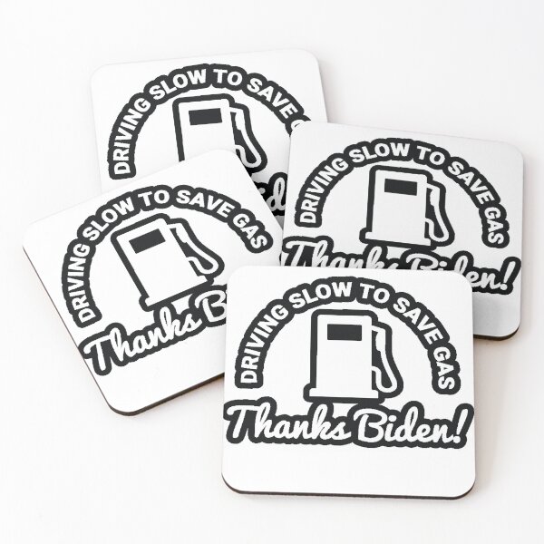 Item preview, Driving slow to save gas thanks Biden  designed and sold by PERsonalthreads.