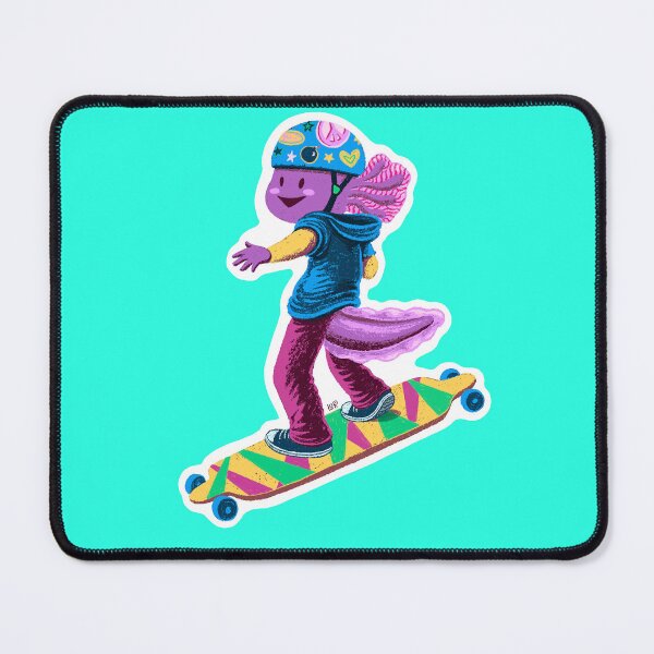 Item preview, Longboarding Axolotl designed and sold by lupi.