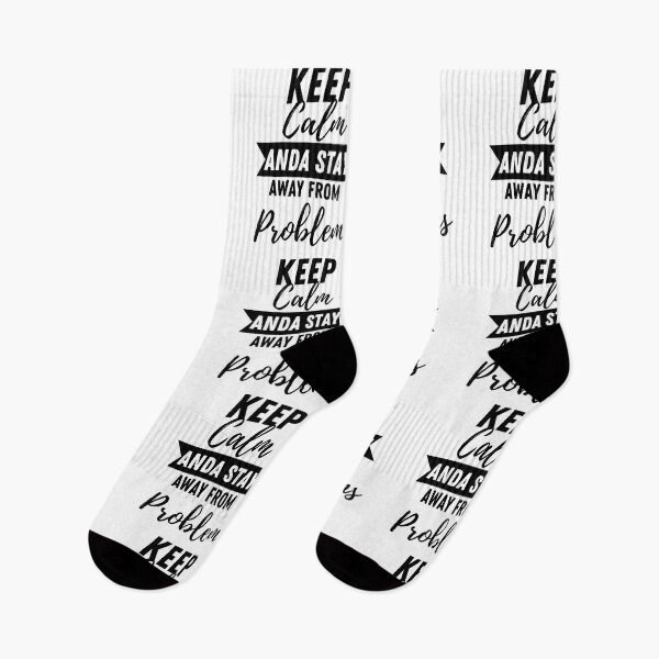 Item preview, Keep Calm And Stay Away From Problems Funny designed and sold by CreacionsMeraki.