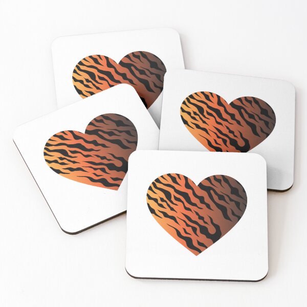 Item preview,  yellow  cheetah heart <3 Tiger Skin  designed and sold by azzeddine  ⭐⭐⭐⭐⭐.