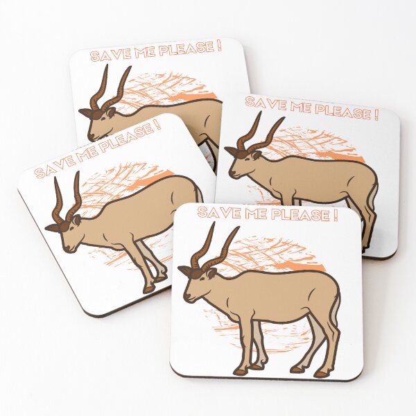 Item preview, Endangered Animals Addax  designed and sold by yassooarts.