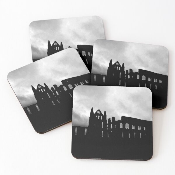 Item preview, Whitby Abbey 2, monochrome  designed and sold by paulboizot.