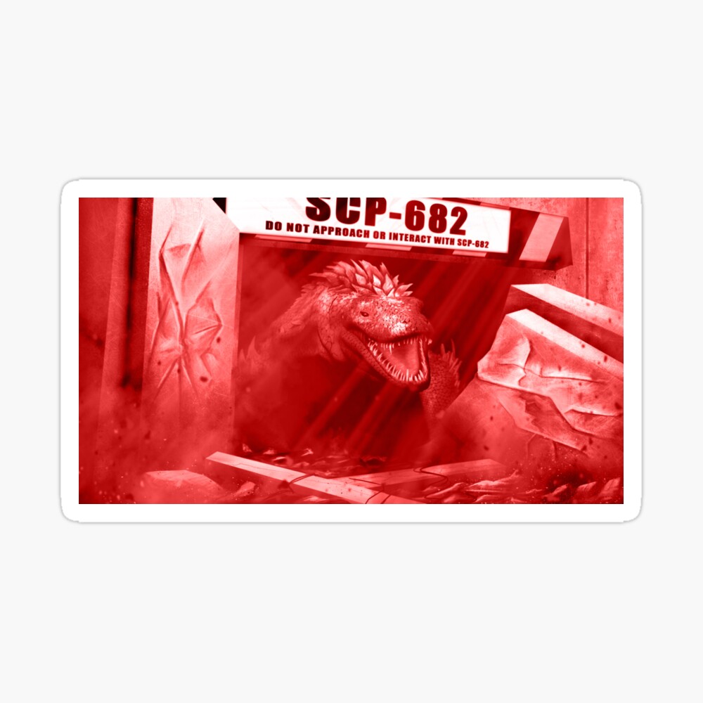 SCP-682 Poster for Sale by turntechunderg