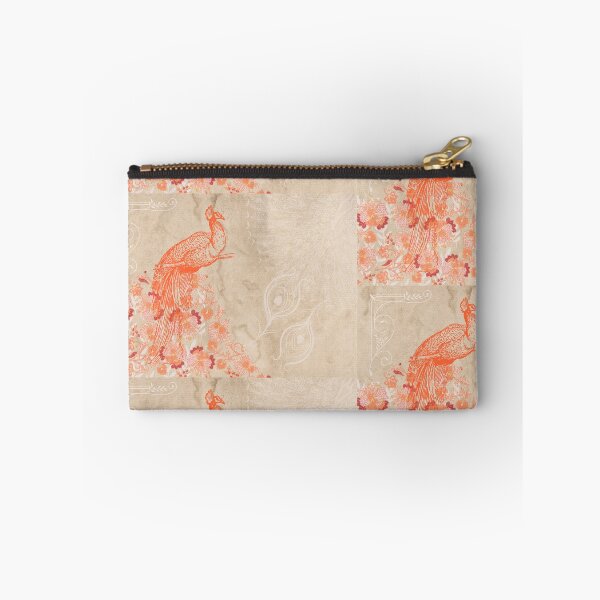 Item preview, Beautiful Old World Peacock On Parchment Paper Pattern Trending Grandmillennial Style  designed and sold by H3designs.