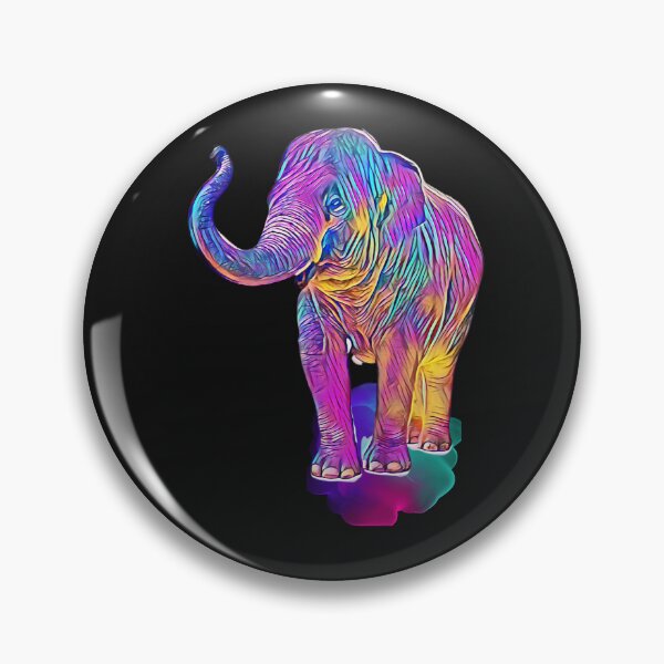 Item preview, Rainbow Elephant designed and sold by HappyLifeCreate.