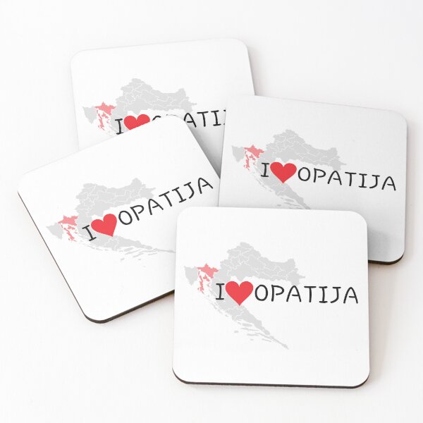 Item preview, "I Love Opatija" designed and sold by MC Art Studio.