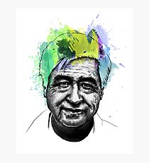 Cesar Chavez Portrait Art Photographic Print