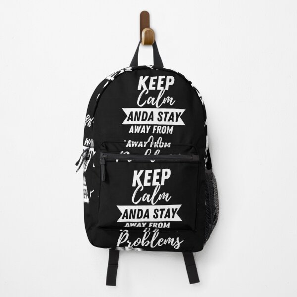 Item preview, Keep Calm And Stay Away From Problems Funny designed and sold by CreacionsMeraki.