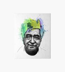 Cesar Chavez Portrait Art Art Board