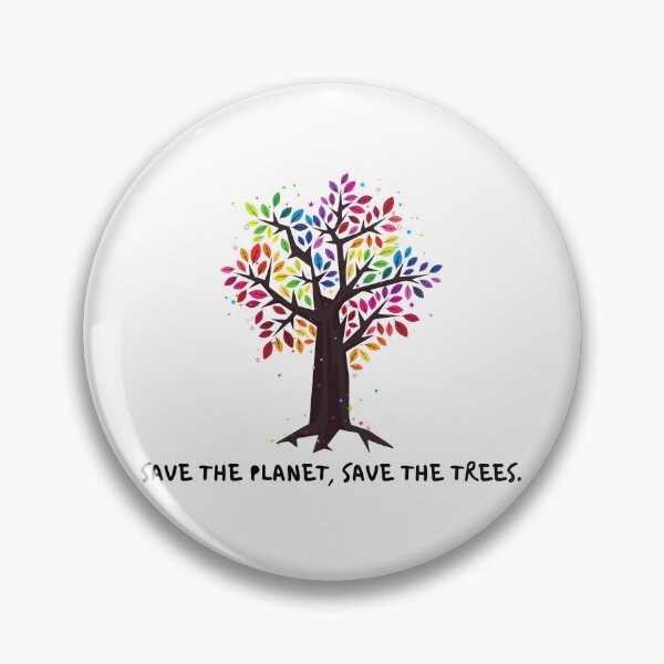 Item preview, Save The Planet Save The Trees colored leaves designed and sold by EsraaBaniOdeh.