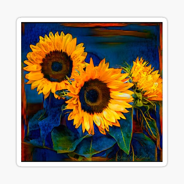 Sunflower Trio… Sticker