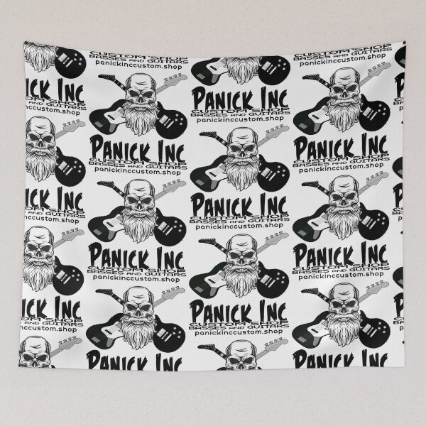 Item preview, Panick Inc Bearded Skull Logo designed and sold by panickinc.