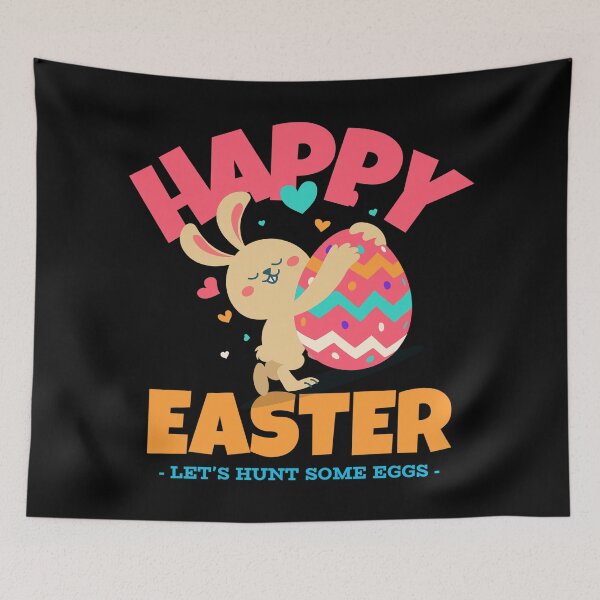 Item preview, Happy Easter - Let's Hunt Some Eggs designed and sold by designbuck.