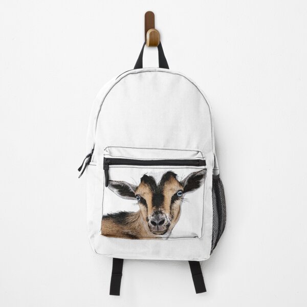 Item preview, Goat Whiskers Cute Farm Animal Art by Sharon Cummings designed and sold by Sharon Cummings Art.