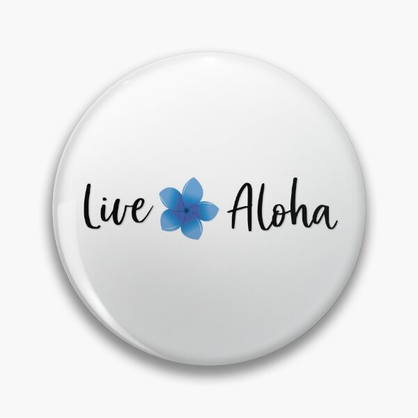 Item preview, Live Aloha (Blue) designed and sold by CM-PD.