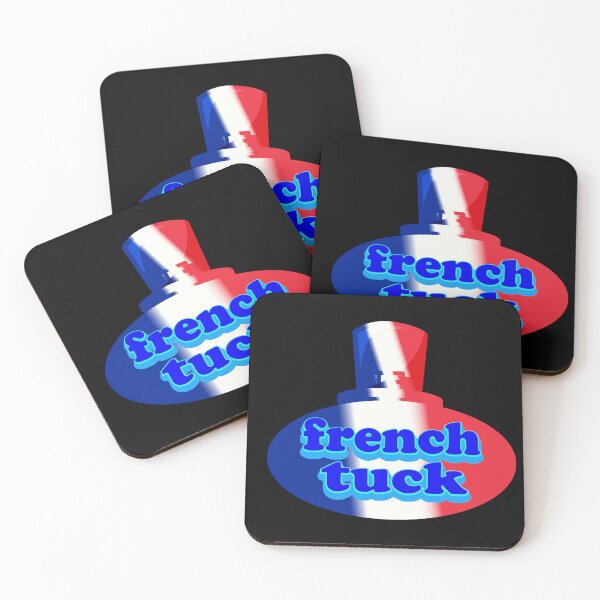Item preview, French tuck Sticker designed and sold by bahdsgraphic.