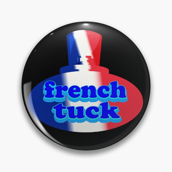Item preview, French tuck Sticker designed and sold by bahdsgraphic.
