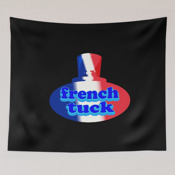 Item preview, French tuck Sticker designed and sold by bahdsgraphic.