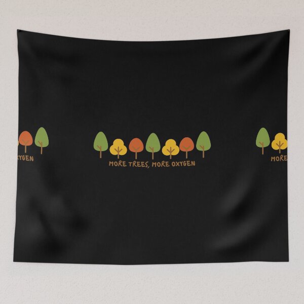 Item preview, More Trees More Oxygen Forest designed and sold by EsraaBaniOdeh.