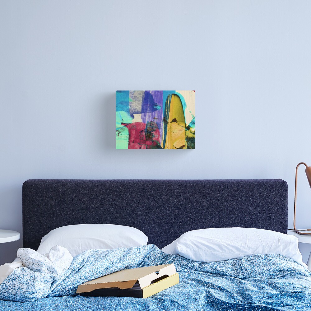 Retro Colors Canvas Print