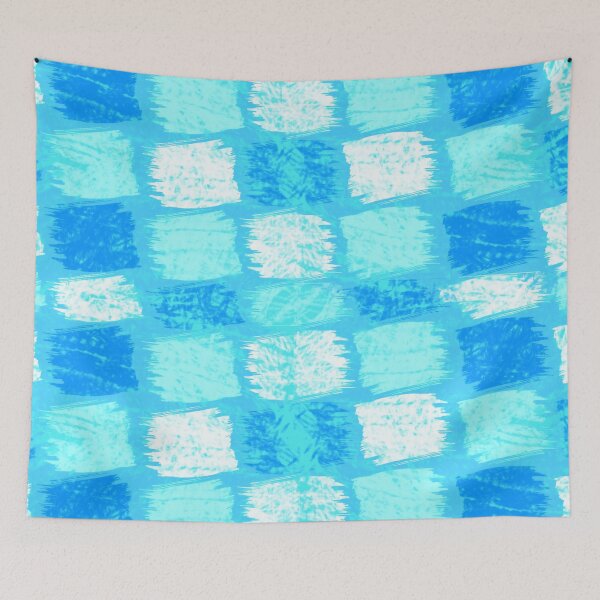 Item preview, Ocean Blue Fractal Spring Design designed and sold by my-green-gecko.