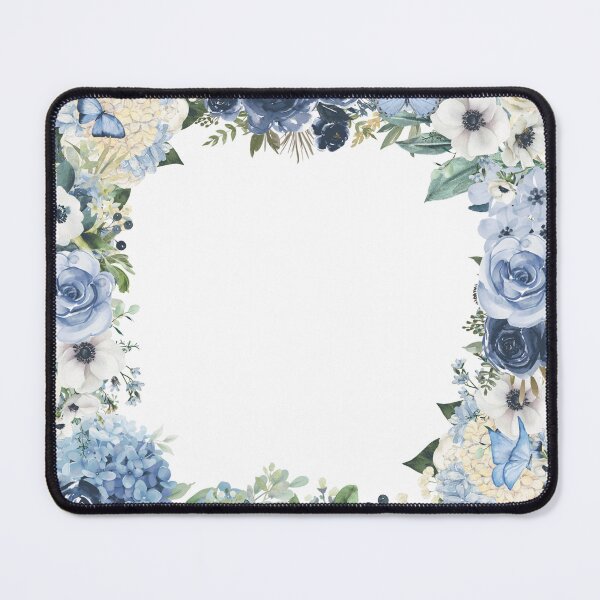 Item preview, Fete des meres meilleurs souhaits fleurs et papillons bleu designed and sold by SoniaCoteStudio.
