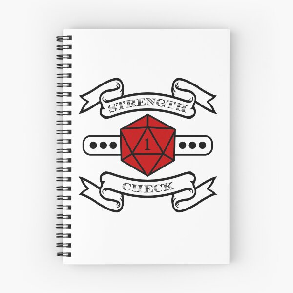 Item preview, Strength Check - 1 - Black/Red designed and sold by Daggerton.