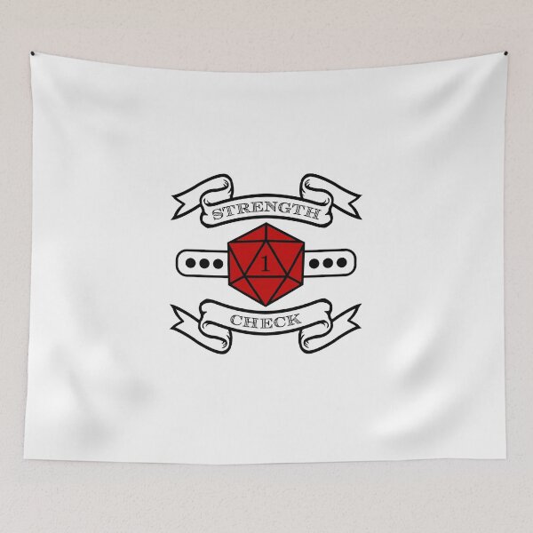 Item preview, Strength Check - 1 - Black/Red designed and sold by Daggerton.