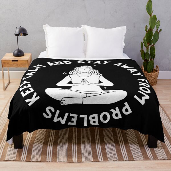 Item preview, Keep Calm And Stay Away From Problems Funny designed and sold by CreacionsMeraki.
