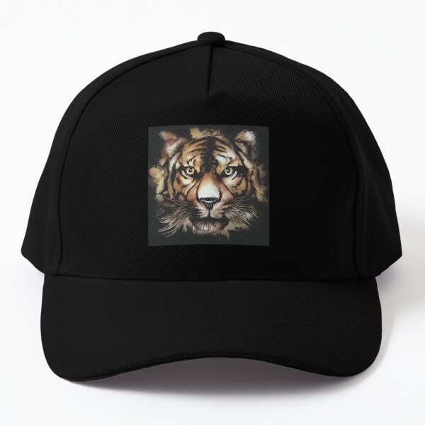 Mouth Open Bengals Tiger  Cap for Sale by VaLdoShop