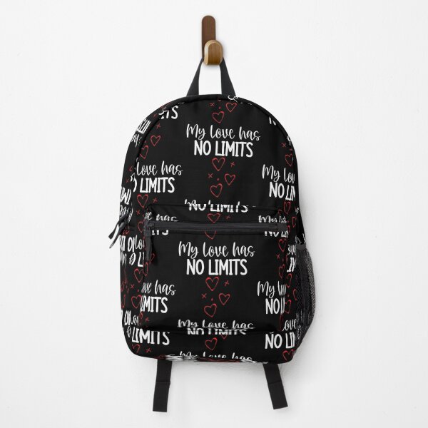Item preview, My Love Has No Limits. Cute Quote For The Lovers Out There. designed and sold by That Cheeky Tee.